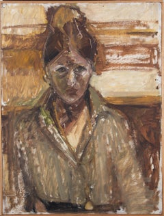 Josephine Simmonds (b. 1940) - 20th Century Oil, Portrait of a Lady