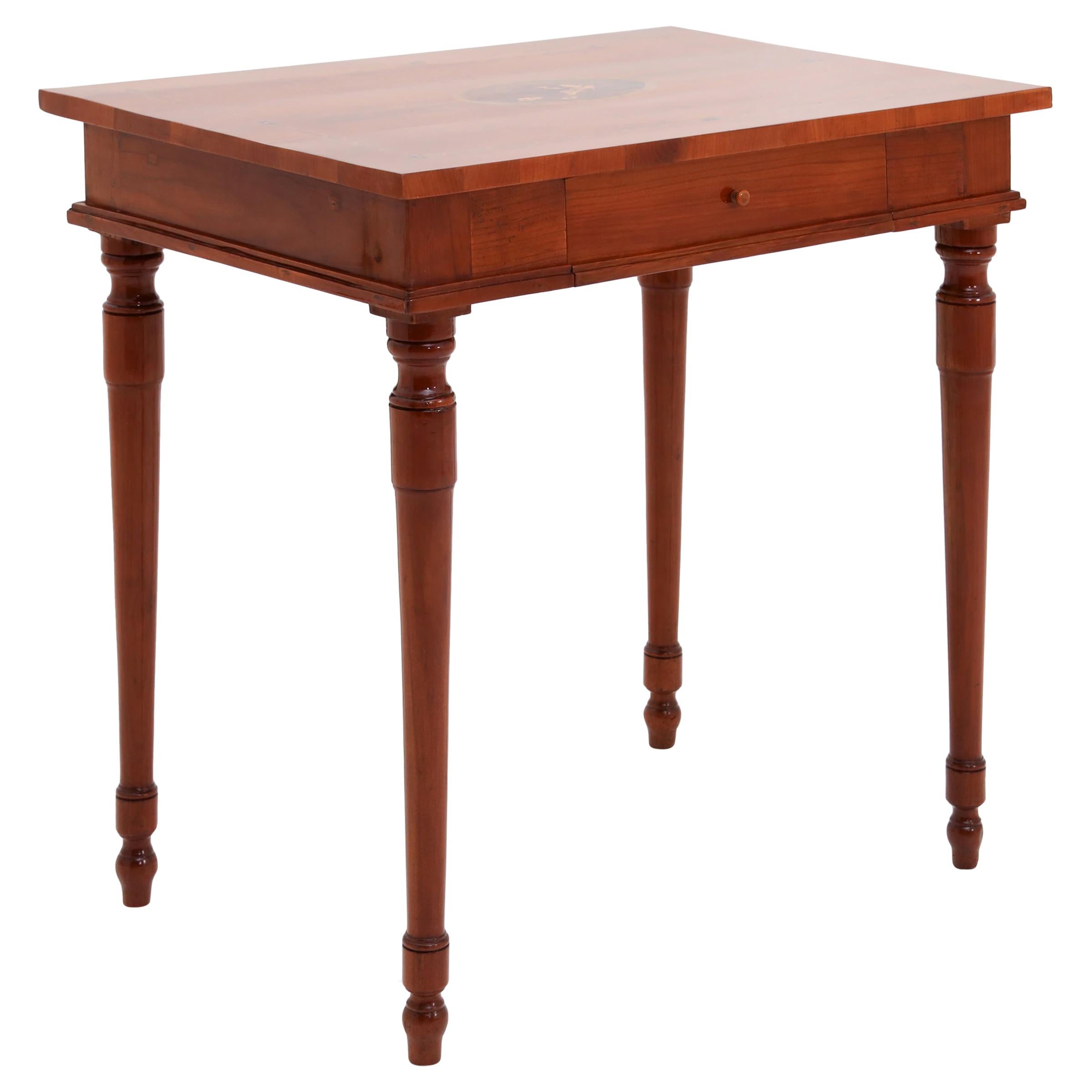Josephinian Side Cherrywood Table, Austria, circa 1800