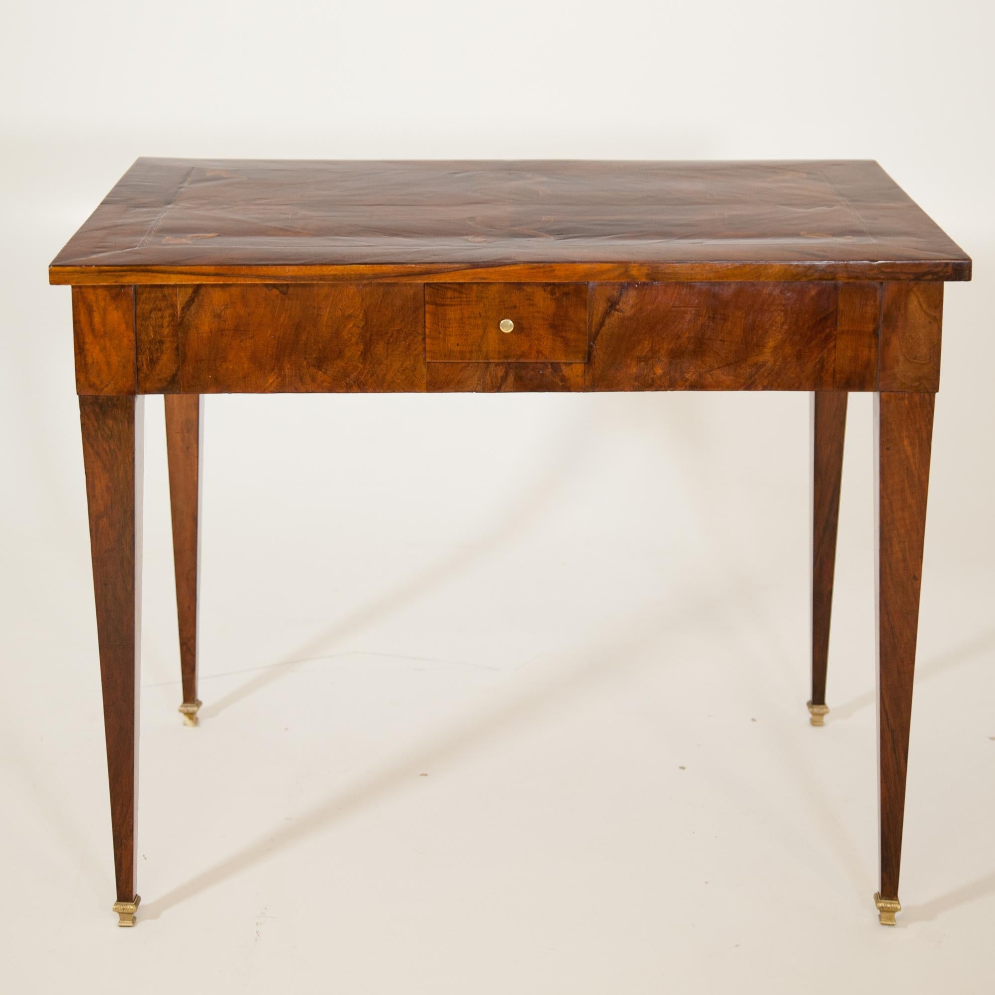 Veneer Josephinian Table, Austria circa 1790