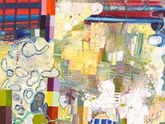 Josette Urso, "Corduroy and the Fern" Oil on Canvas