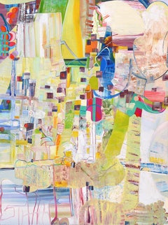 Josette Urso "Linea di terra" Olio su tela