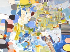 Josette Urso, "Poolside" Oil on Canvas