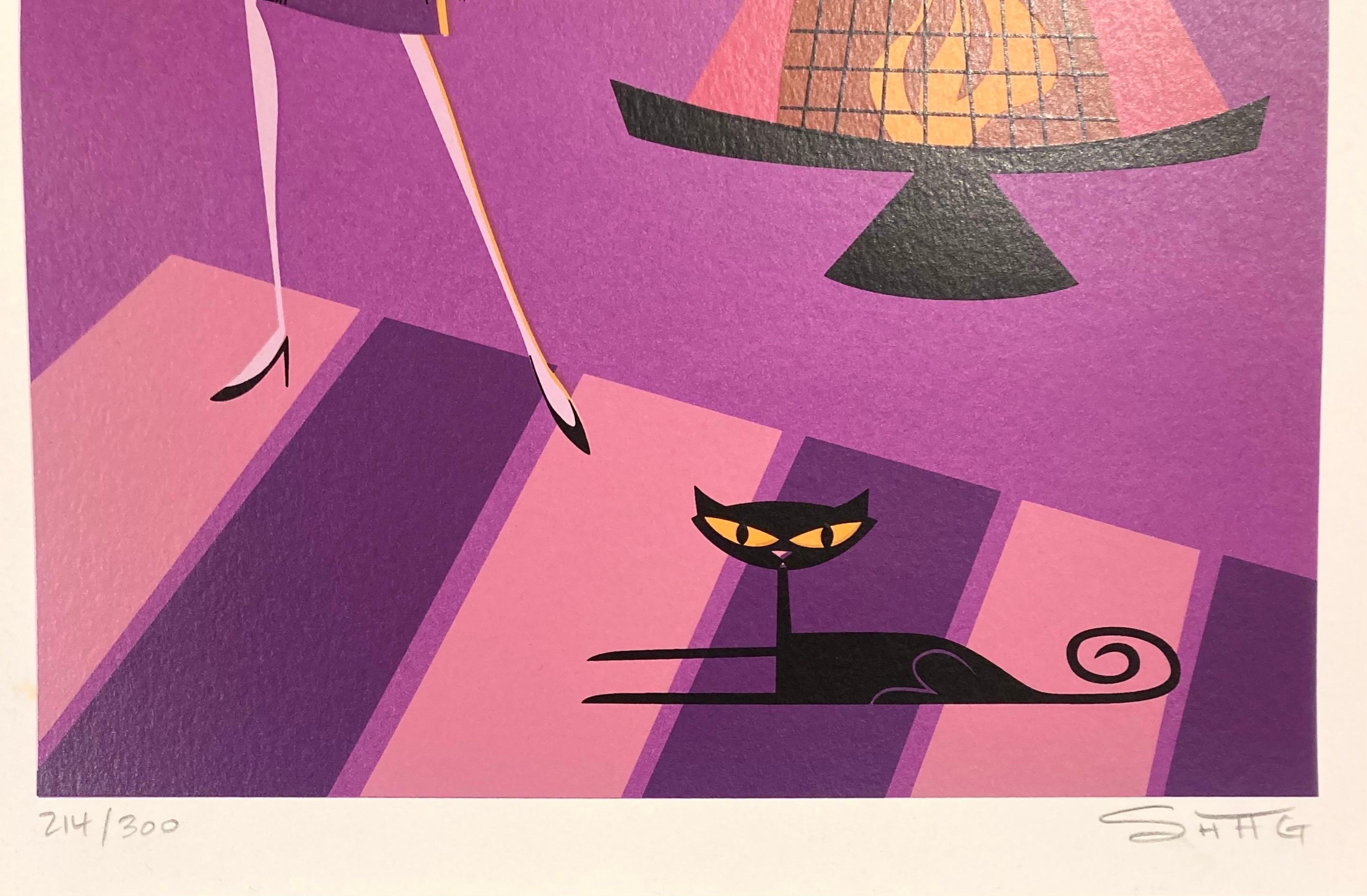 “The Missing Suitors” by SHAG aka Josh Agle For Sale 2