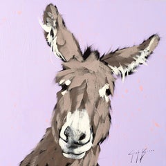 Burro en Salpicadura Violeta Claro