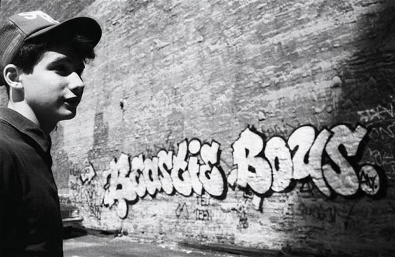 Josh Cheuse Black and White Photograph - Ad Rock, Beastie Boys, 1986