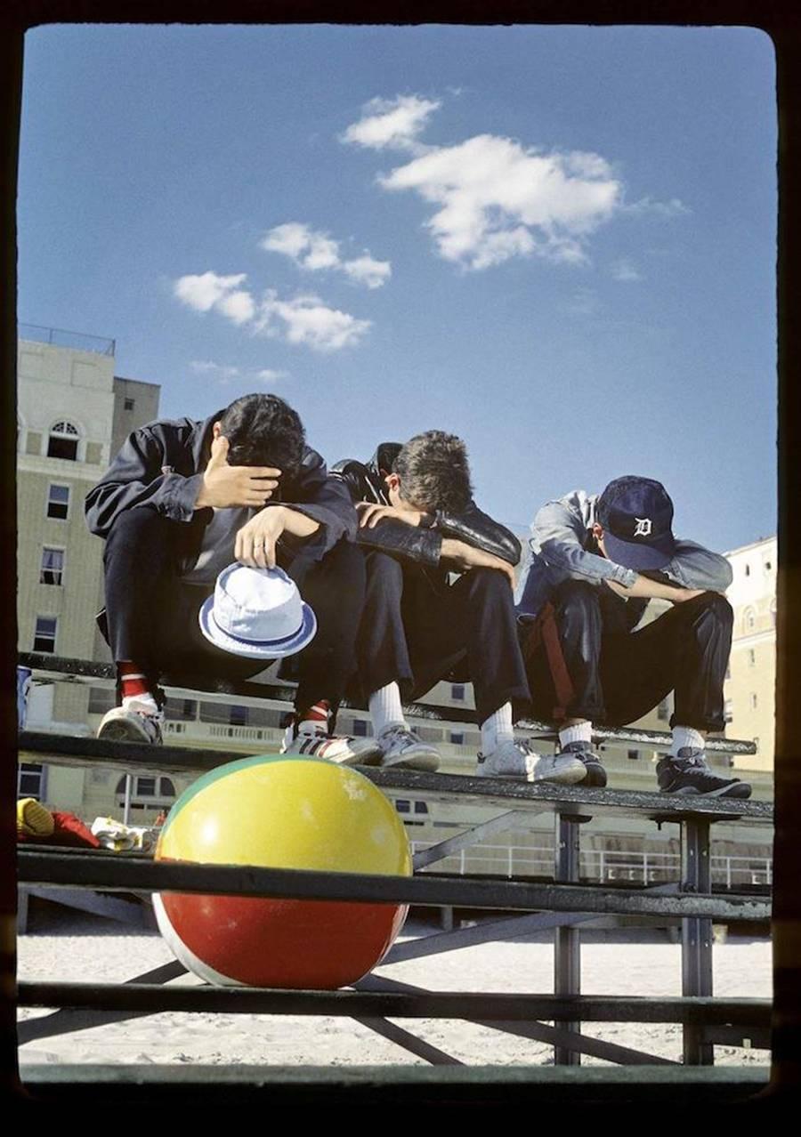 Portrait Photograph Josh Cheuse - Beastie Boys (Bébés), 1985