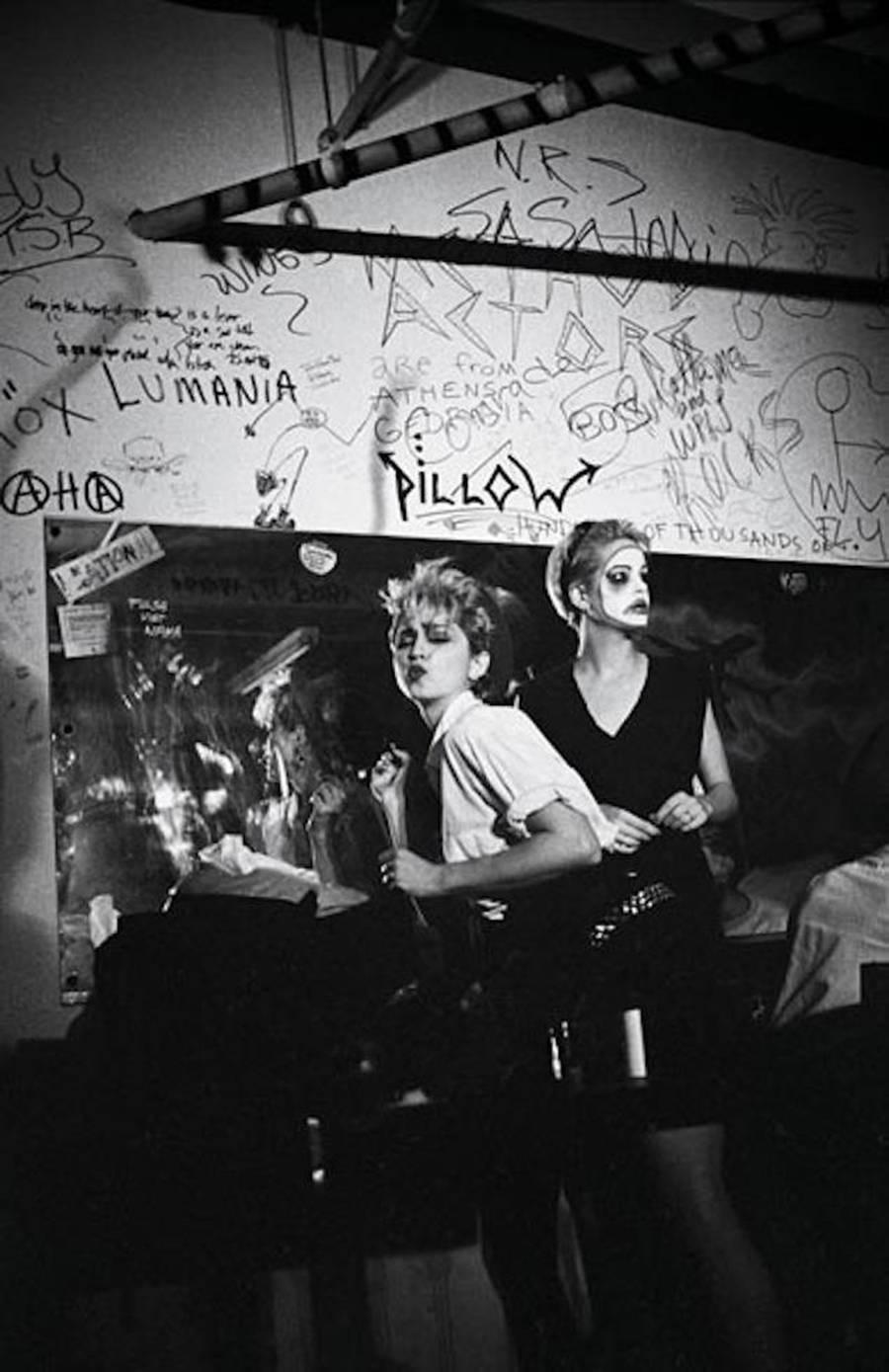 Josh Cheuse Black and White Photograph - Madonna, 1982