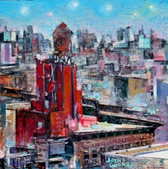 "Fob Off the Gassers" de Josh George, Pintura en técnica mixta