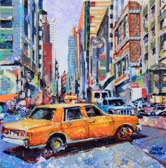 "You Get a Job, You Become the Job" - Contemporary Taxi Street Scene, 2026
