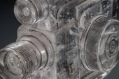 'Sekonic', Glass Sculpture on Antique Tripod