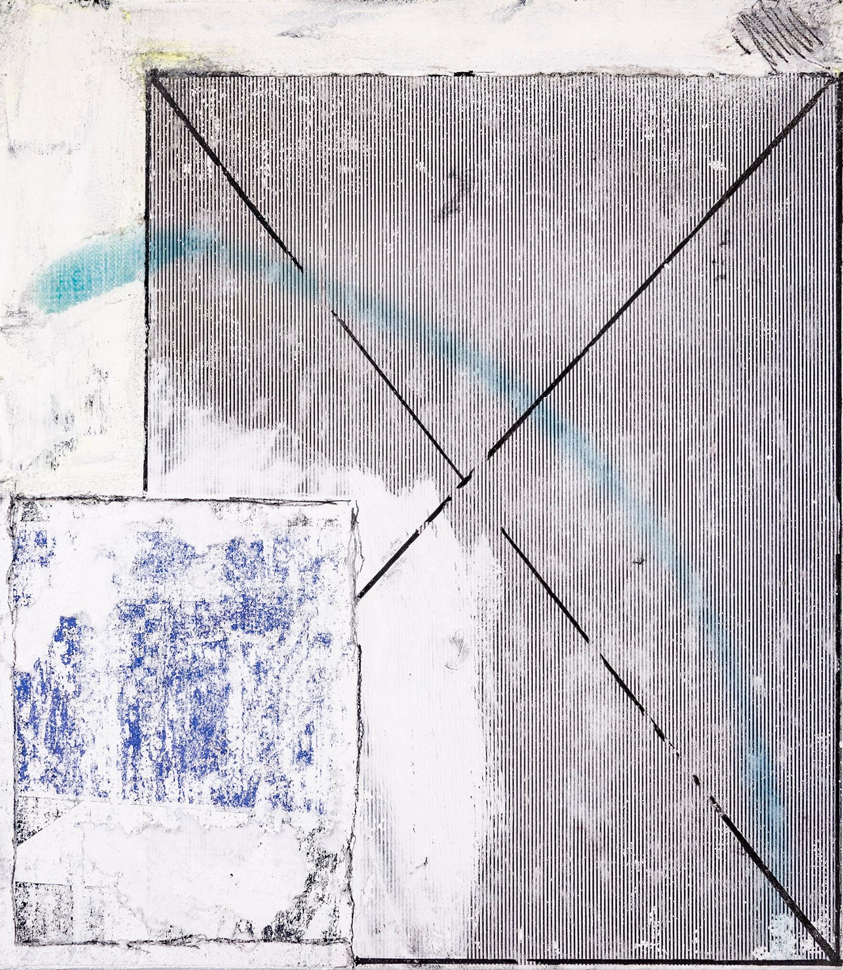 Josh Meillier Abstract Painting – Observator Verschleierung xi
