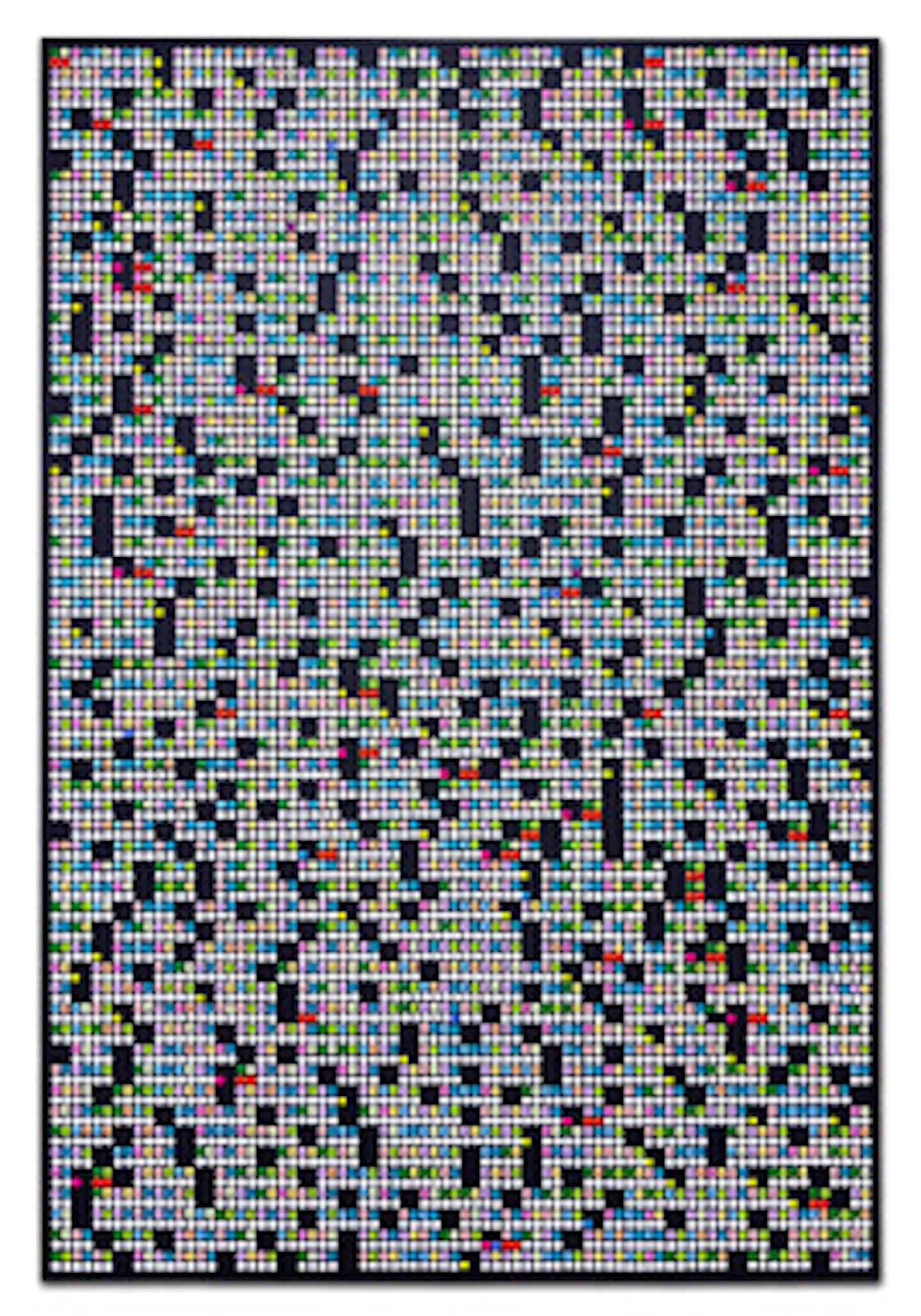 Josh Rowell Abstract Painting – Orpheus und Eurydike (Ovid) Part One