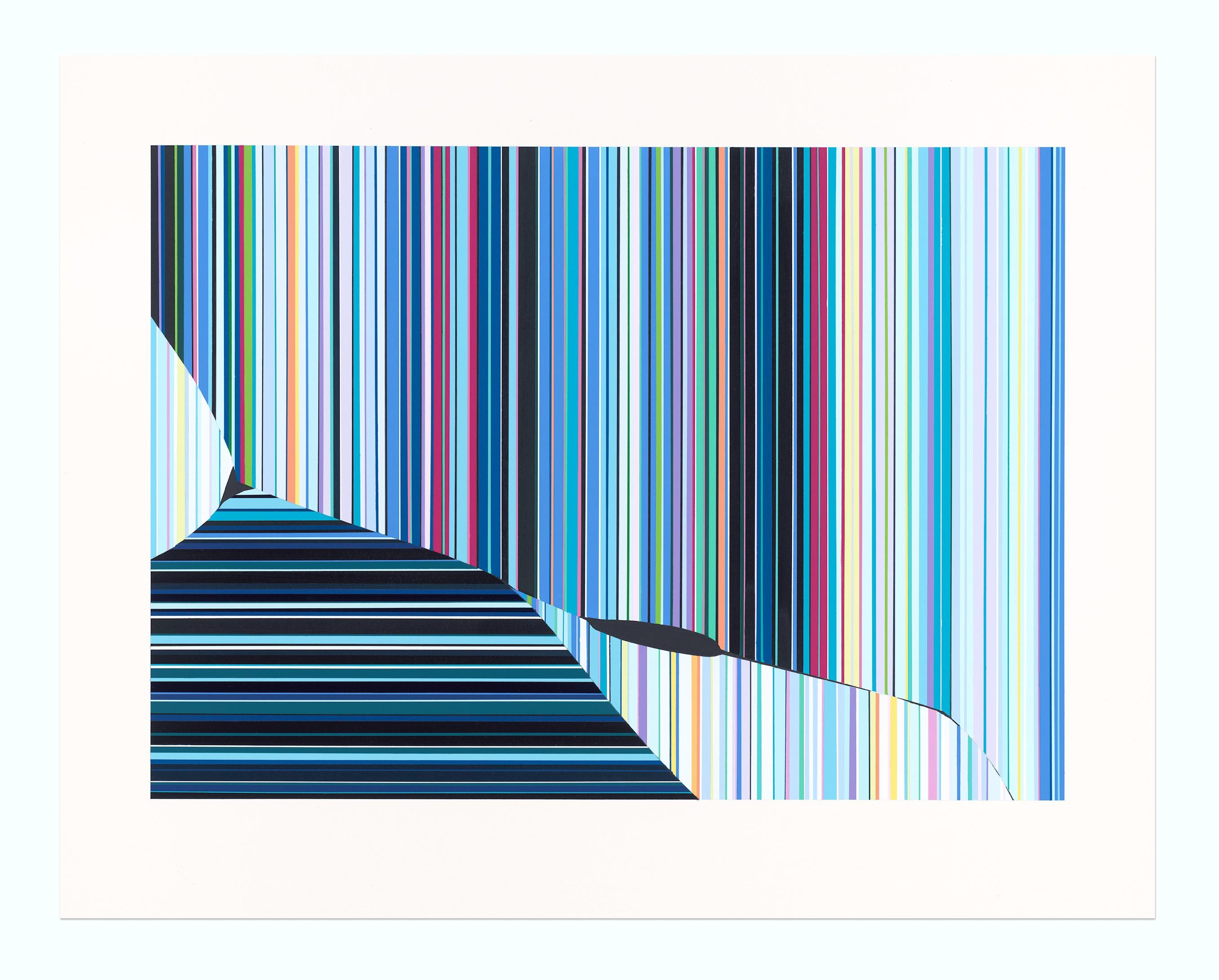 Abstract Painting di Josh Rowell - Virtualmente fragile #17