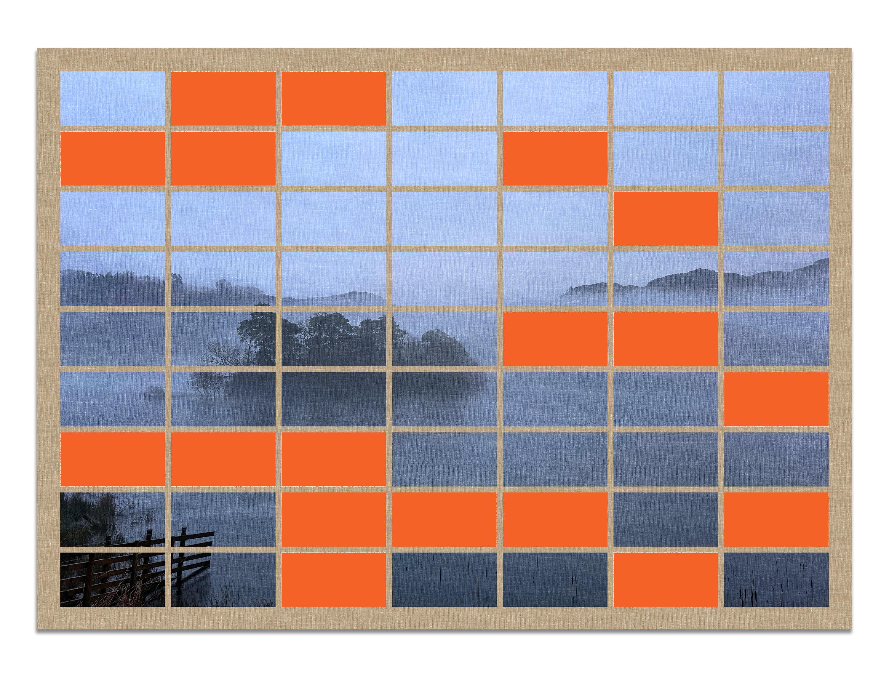 Josh Rowell Landscape Print - Rydal Water, 02.01.24, 63 Min