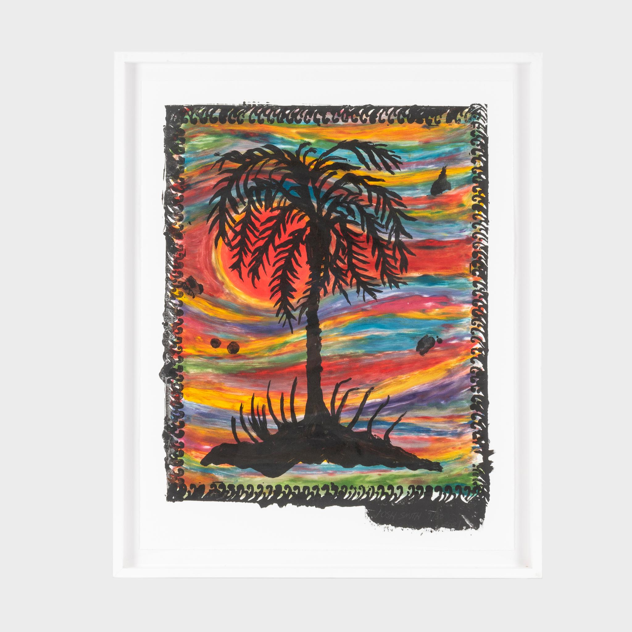[Sin título] 2, litografía en colores, sobre papel Somerset Satinado, con márgenes completos
