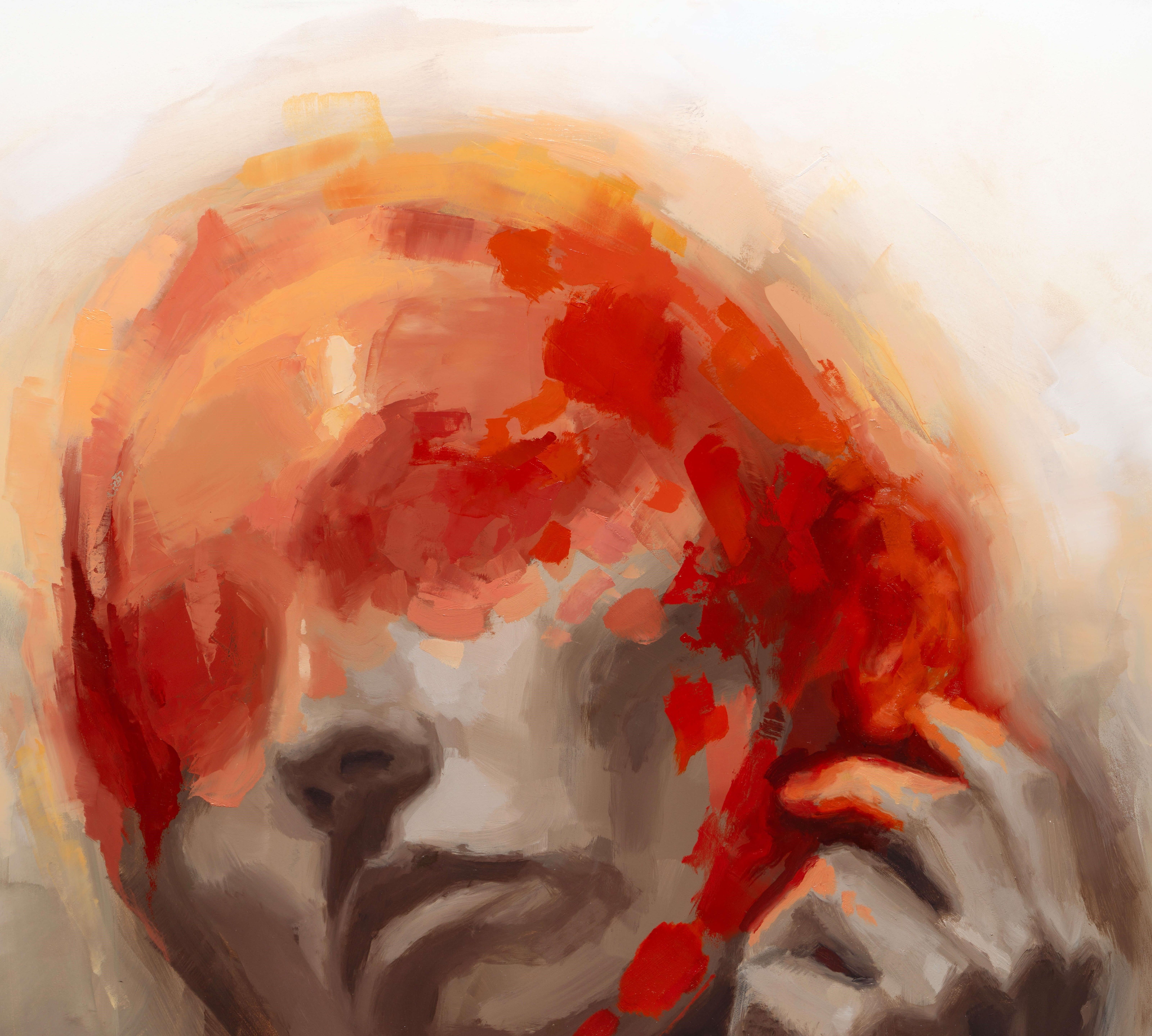 „Awaken“ (2024) von Josh Sorrell, Originales Ölporträtgemälde im Angebot 1
