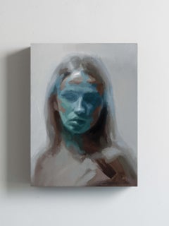 "Cascade" (2025) by Josh Sorrell, Original Oil Portrait Painting