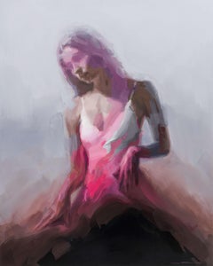 "Rupture" (2025) di Josh Sorrell, ritratto originale ad olio