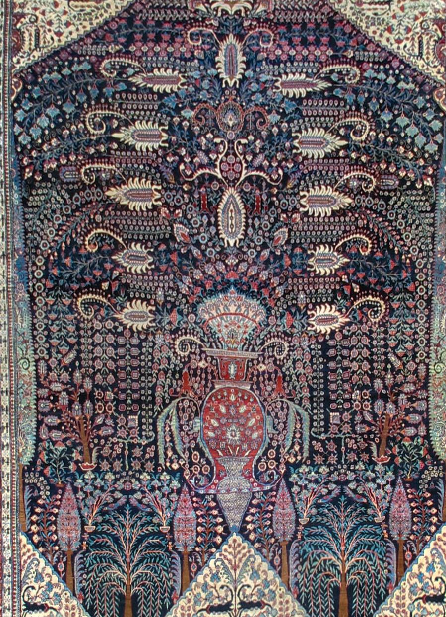 Persian Large Oversized Antique Joshegan Carpet, Late 19th Century For Sale