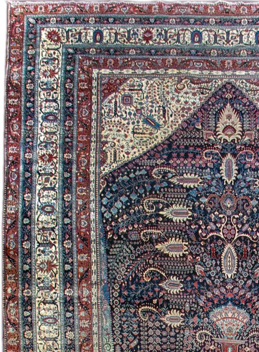 Hand-Woven Large Oversized Antique Joshegan Carpet, Late 19th Century For Sale