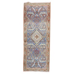 Joshegan - Petit tapis de couloir persan étroit du 20ème siècle