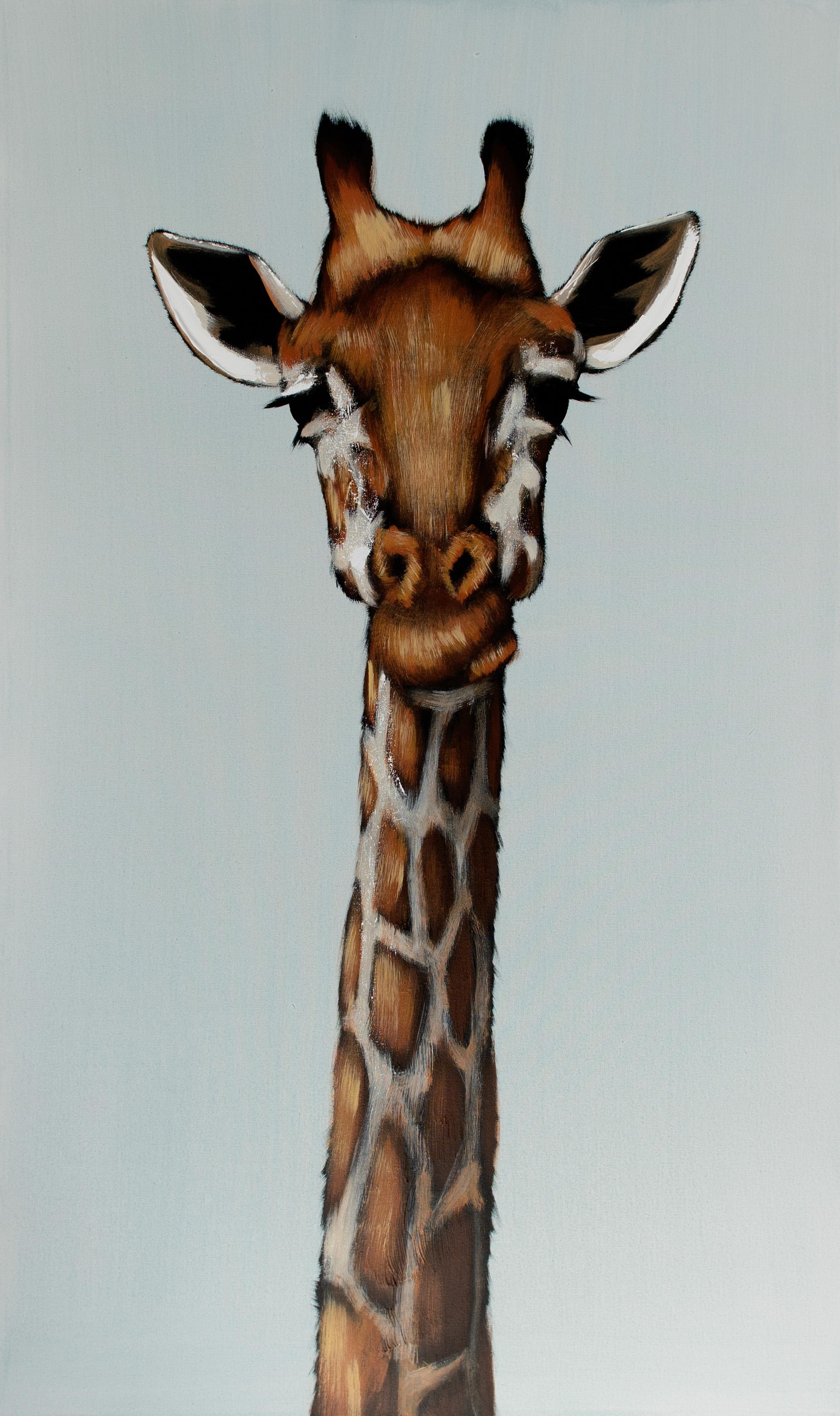 giraffe painting