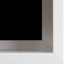 "Nearly Camouflaged Cow IV" Contemporary Acrylic on Canvas Framed Painting