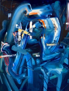 Tidal Icebound, Oil on Canvas Painting, 2022