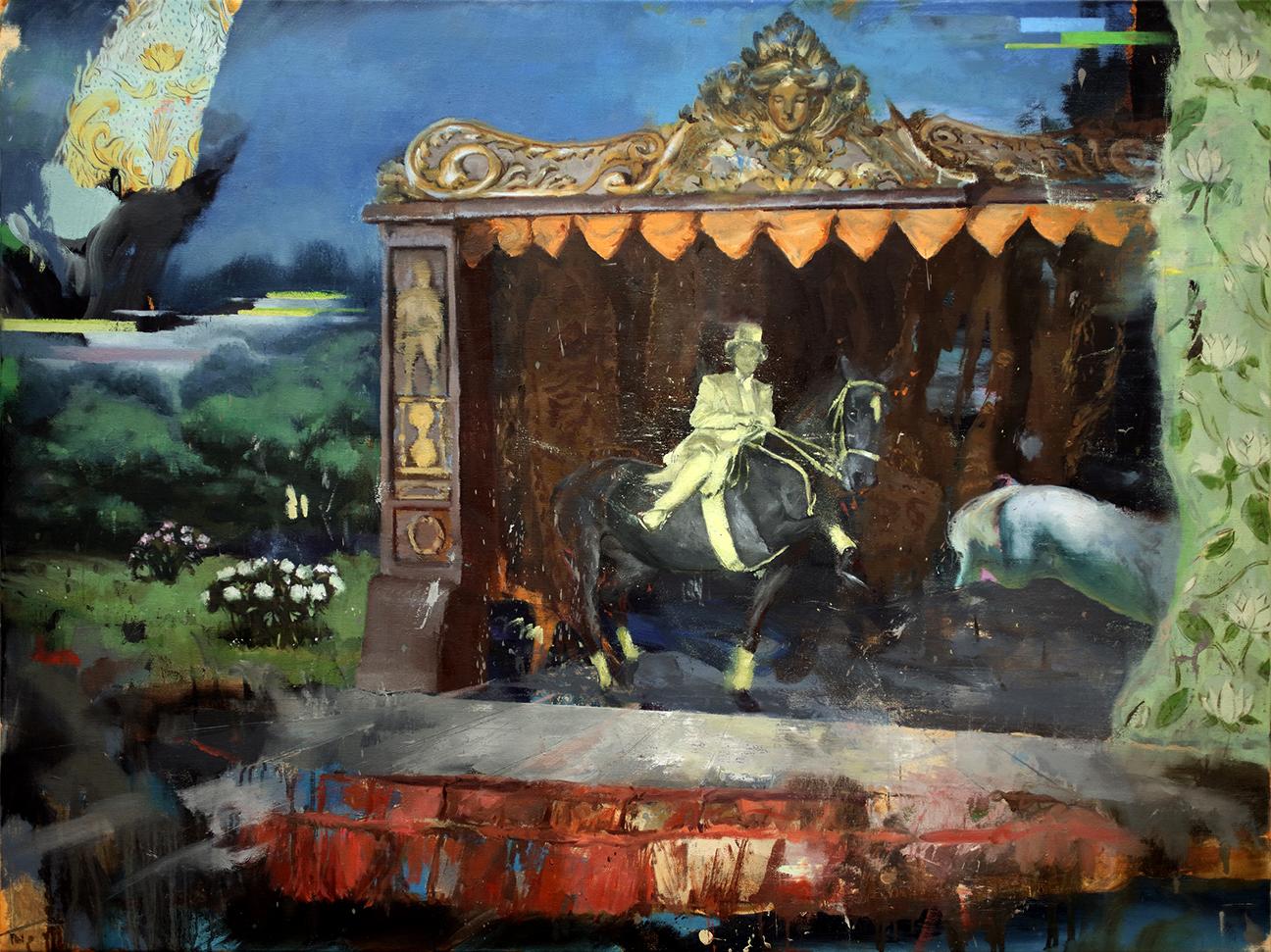 Joshua Flint Abstract Painting - Dream Sequence