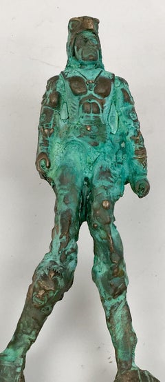Bronze Sculpture: 'Rhoman Ceremonial Lovers’ Spoon I'