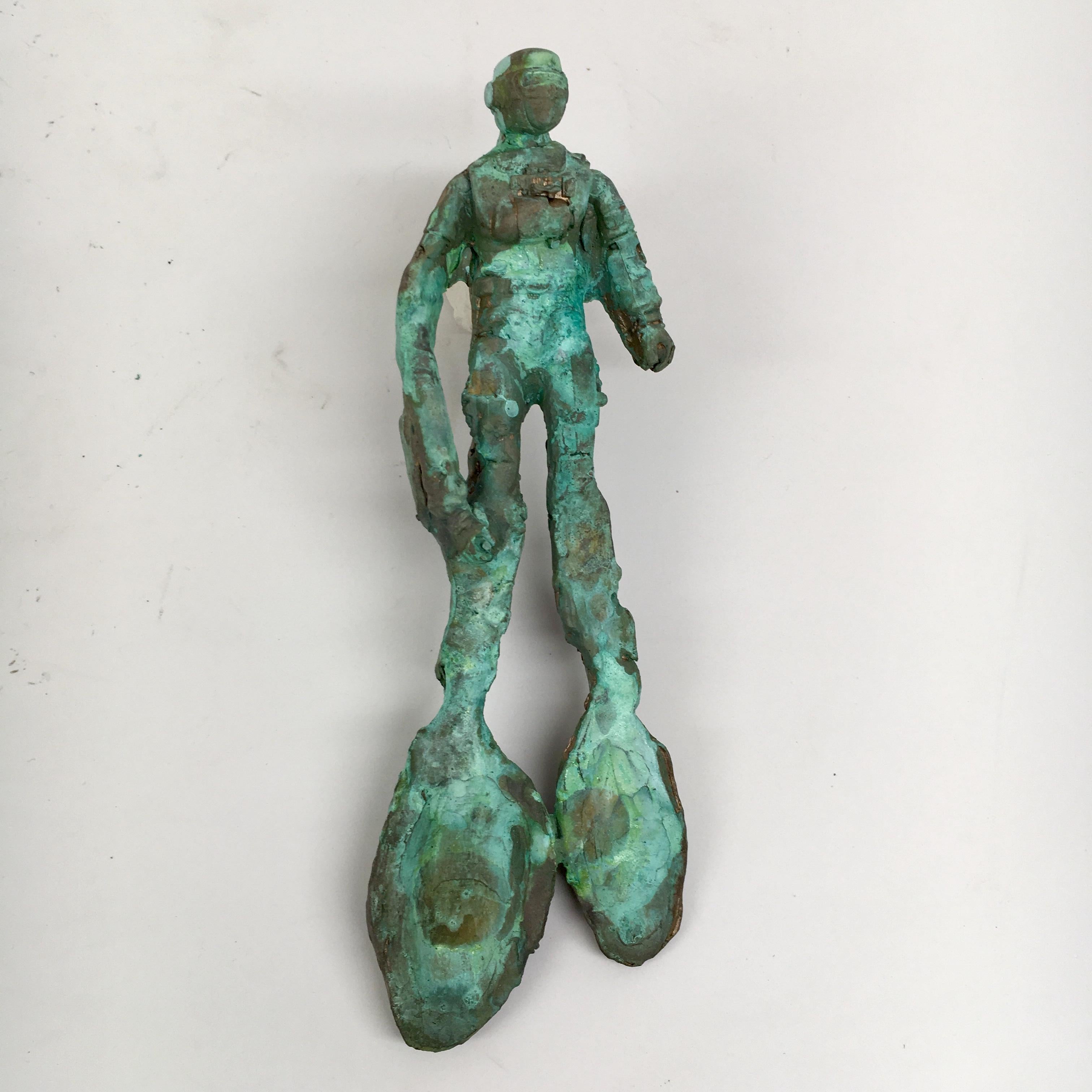 Bronze Sculpture: ' Rhoman Ceremonial Lovers’ Spoon III'