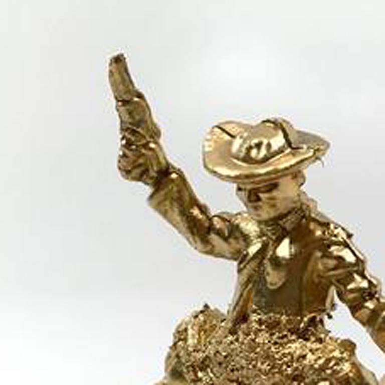 Chimera Cowboy - Sculpture by Joshua Goode