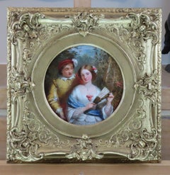 Original Oil on Board, Joshua Hargrave Sams Mann. "Sweet Summertime"