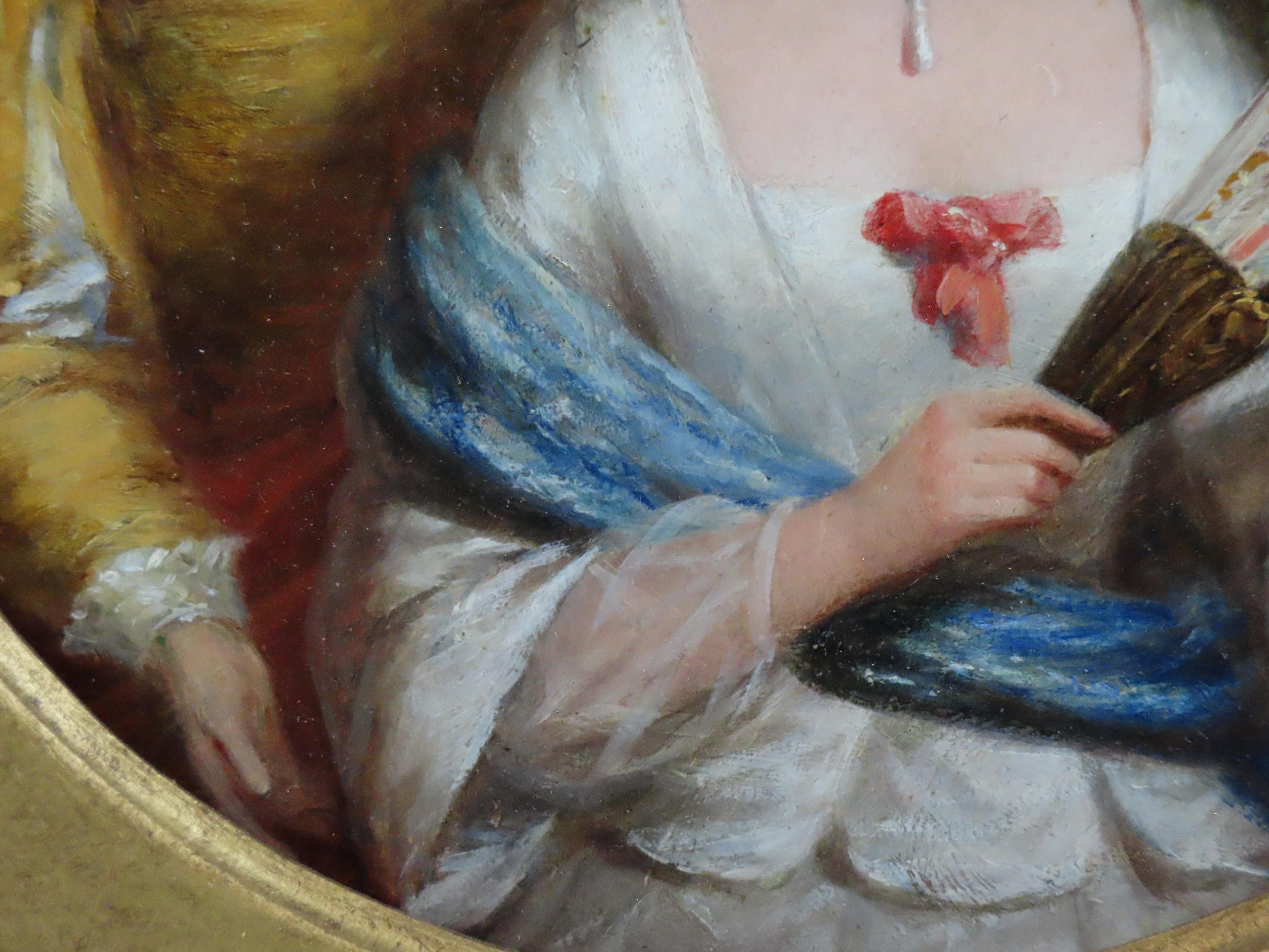 Original Oil on Board, Joshua Hargrave Sams Mann. 