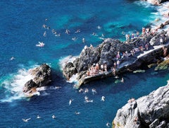 Manarola Swimmers, Joshua Jensen-Nagle, Archival Inkjet Print