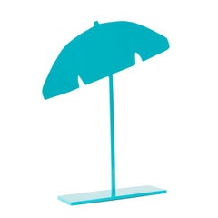 Beach Umbrella (Aqua)
