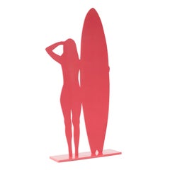 Une surfeuse