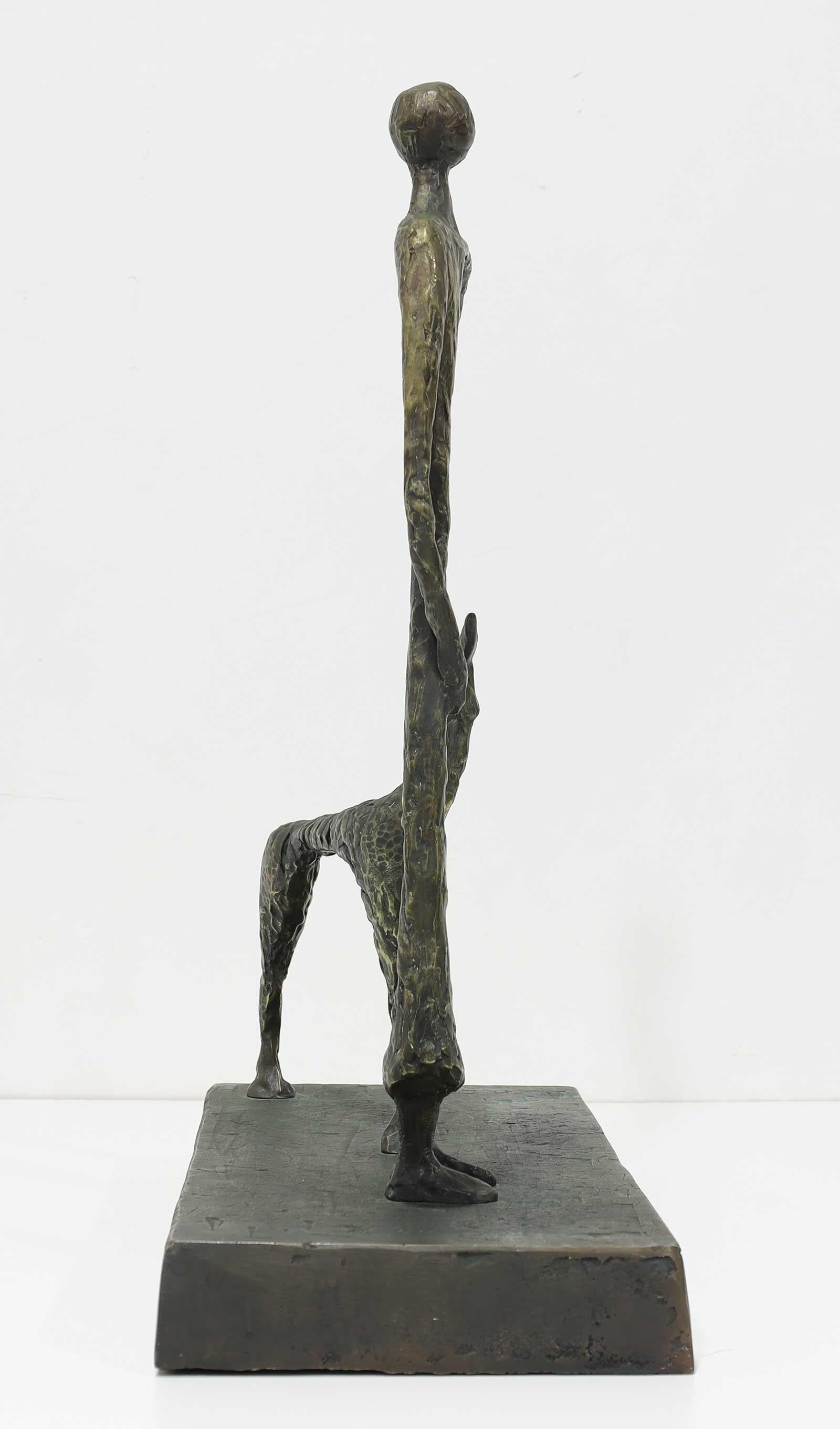 Joshua Kalfa (israelí/canadiense) Escultura de bronce, 1985 Moderno de mediados de siglo en venta