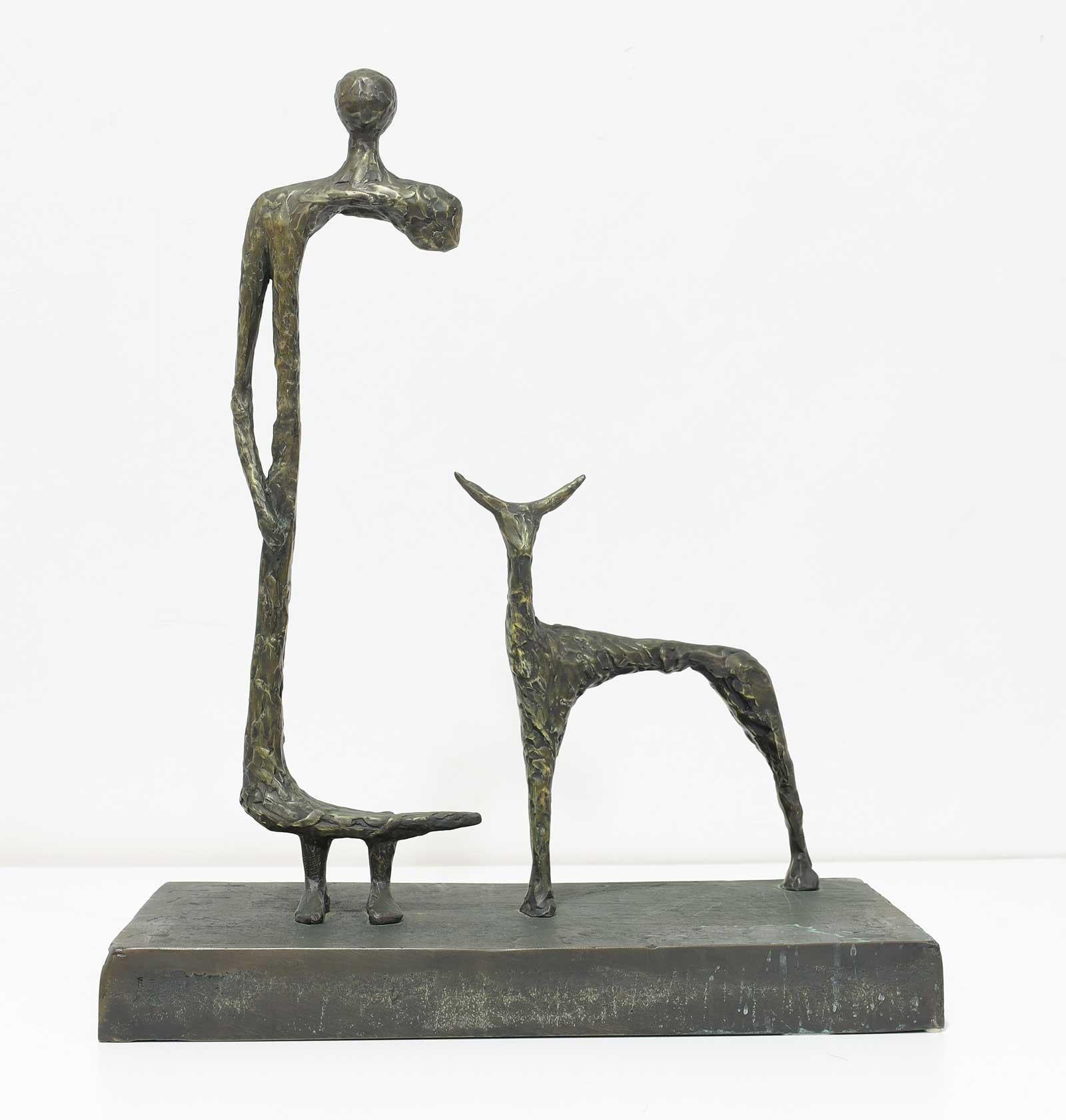 Joshua Kalfa (israelí/canadiense) Escultura de bronce, 1985 Bronce en venta