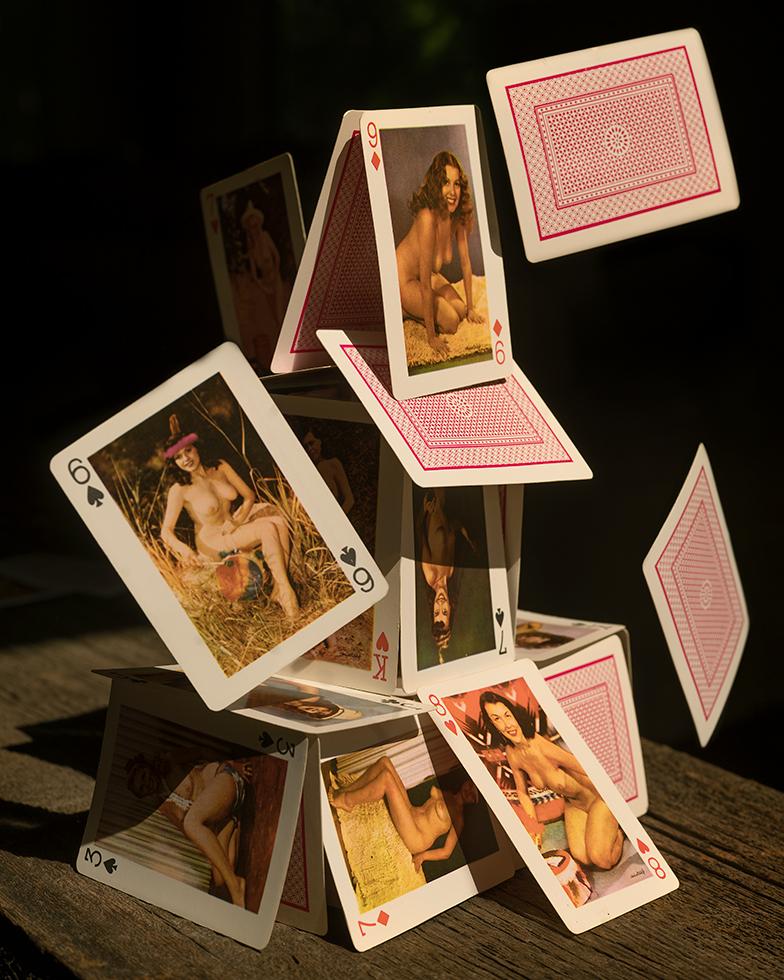 Joshua Lutz Color Photograph - House of Cards