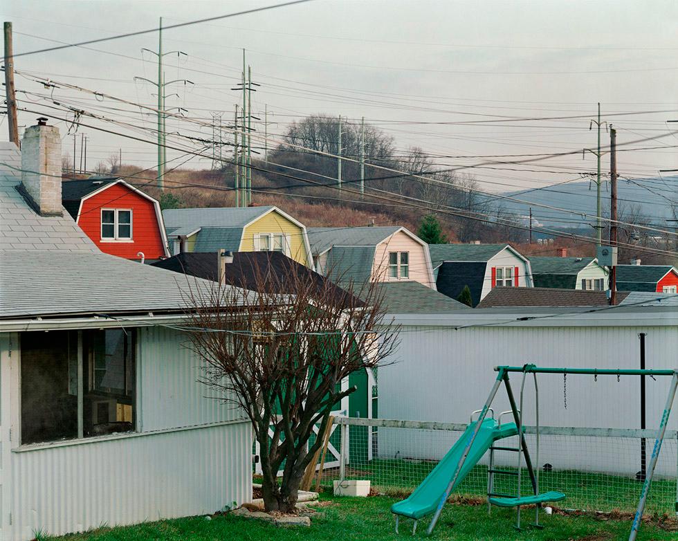 Joshua Lutz Color Photograph - Untitled (Another Six Houses)
