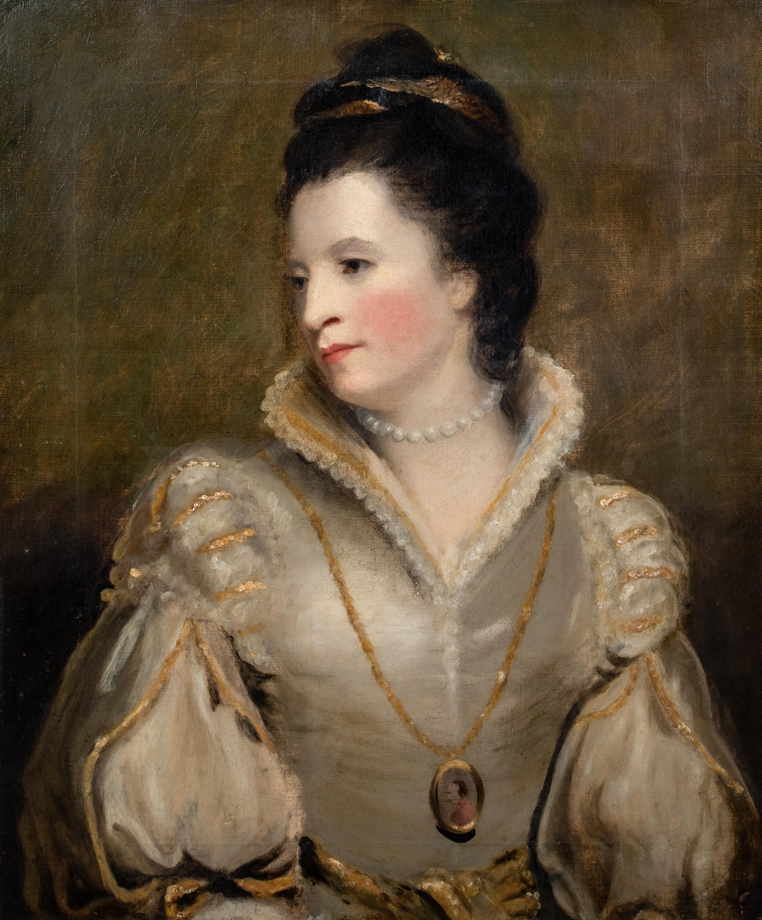 Portrait Of Anne Dashwood (Stewart) Countess of Galloway (1743-1830)   - Painting by Joshua Reynolds