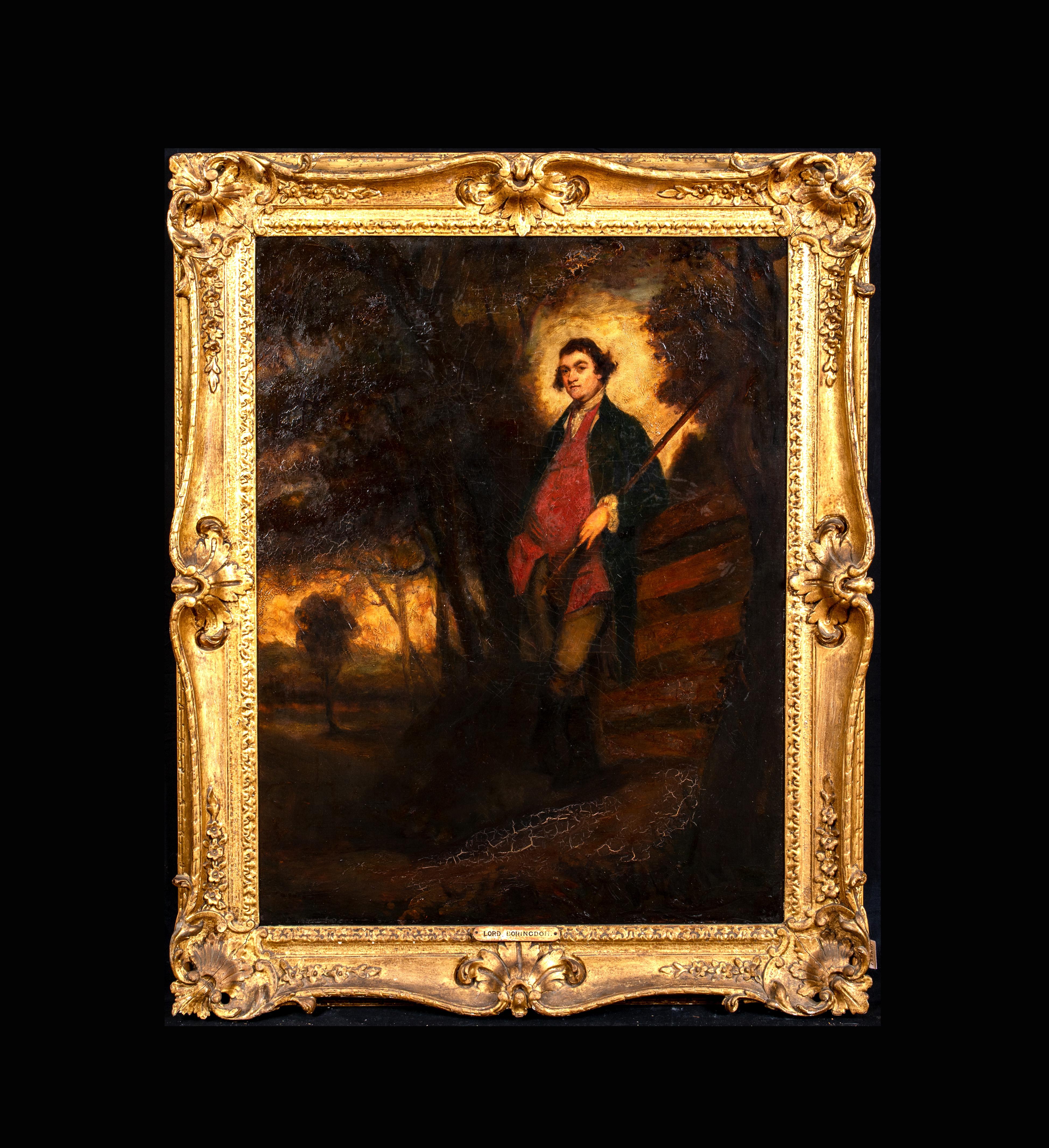 Ritratto di John Parker, 1° Lord Boringdon (1735-1788), XVIII secolo - Painting di Joshua Reynolds