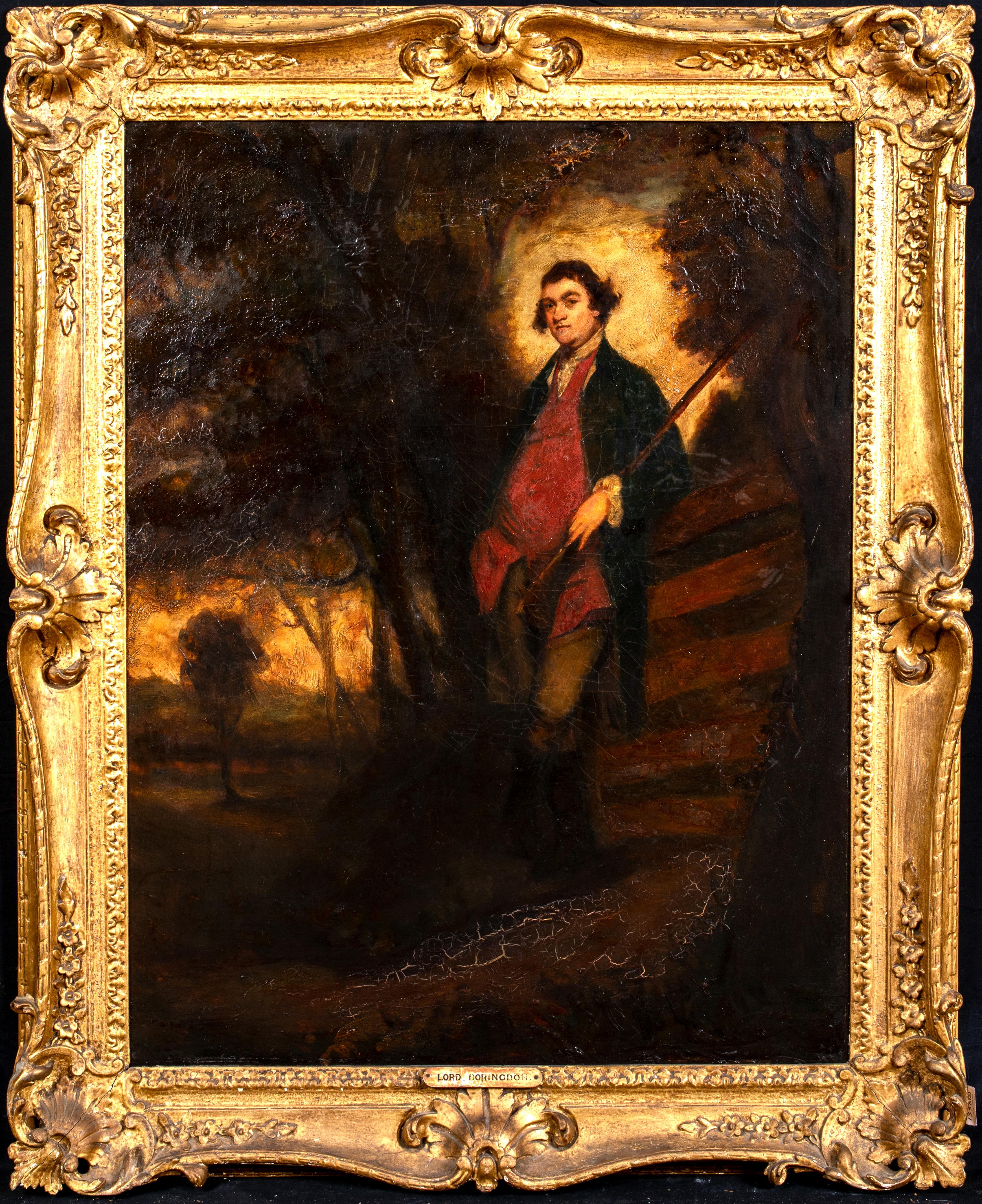 Portrait Painting di Joshua Reynolds - Ritratto di John Parker, 1° Lord Boringdon (1735-1788), XVIII secolo