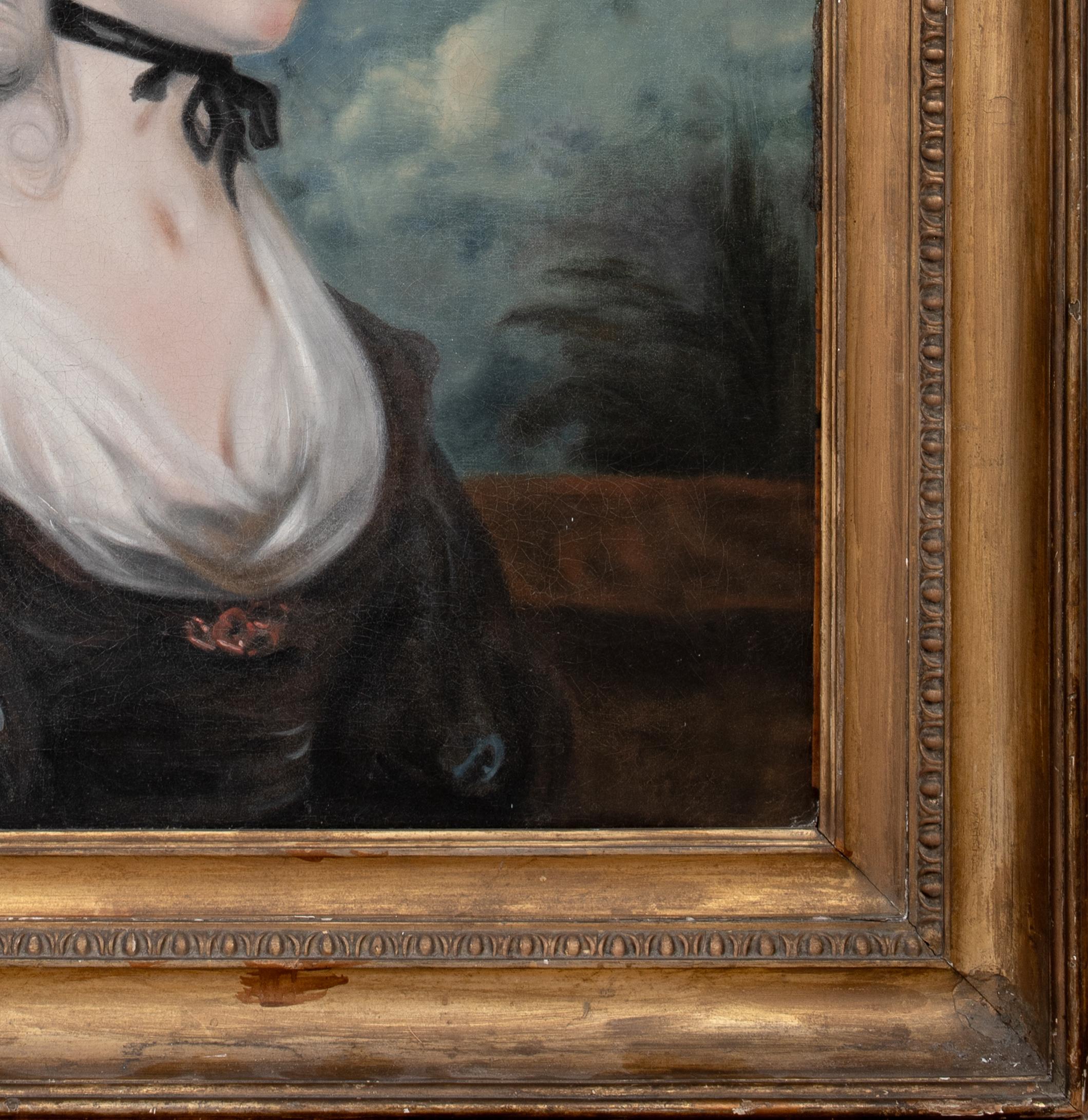 Porträt von Lady Mary Robinson (1757-1800), 18. Jahrhundert

Kreis von Sir Joshua Reynolds (1723-1792)

Großes Porträt von Lady Mary Robinson aus dem 18. Jahrhundert, Öl auf Leinwand. Hervorragende Qualität und Zustand Porträt der Schauspielerin und