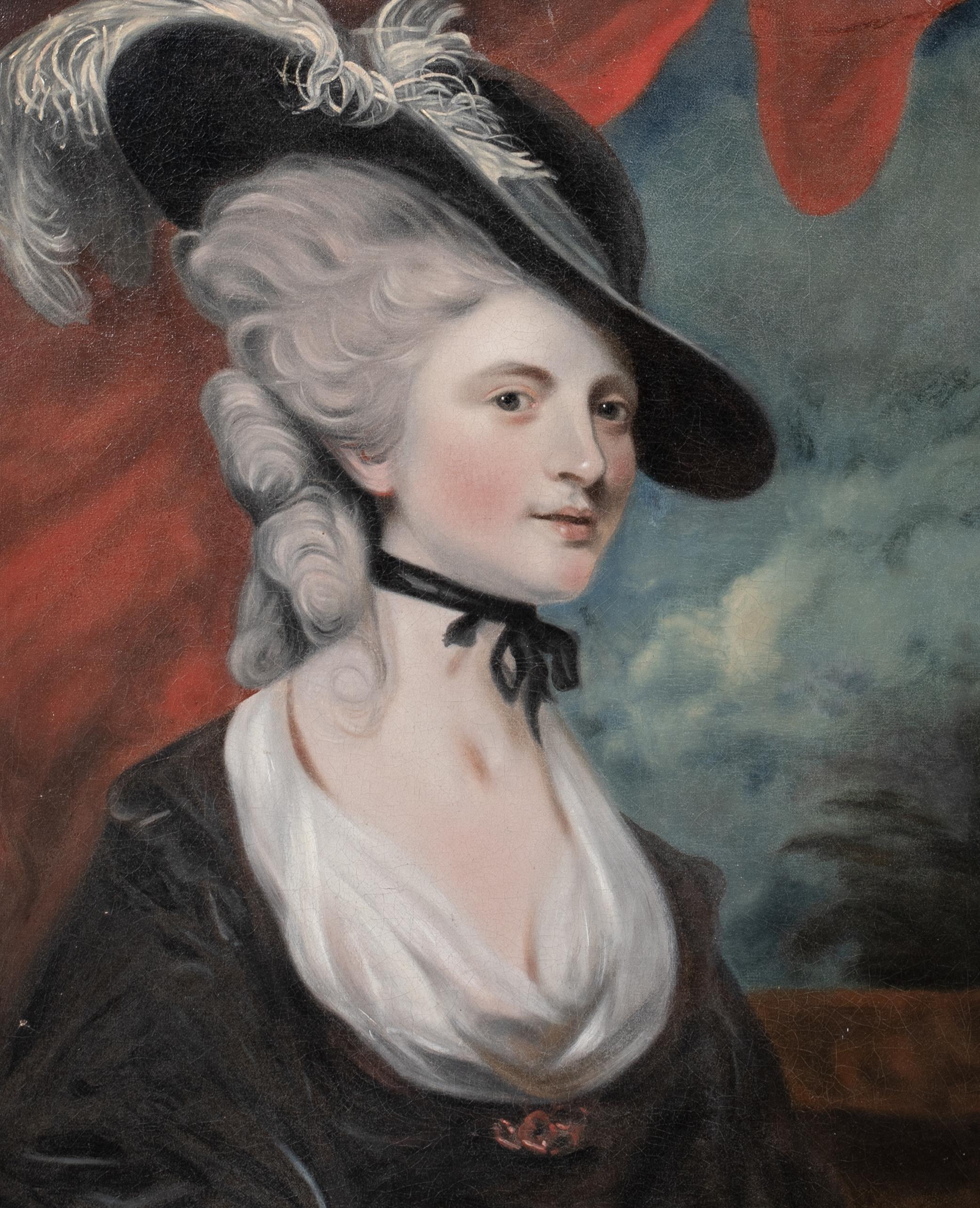 Porträt von Lady Mary Robinson (1757-1800), 18. Jahrhundert im Angebot 1