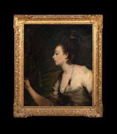 Portrait Of Mrs Joanna Lloyd (nee Leigh, Later Beckford) Of Maryland USA