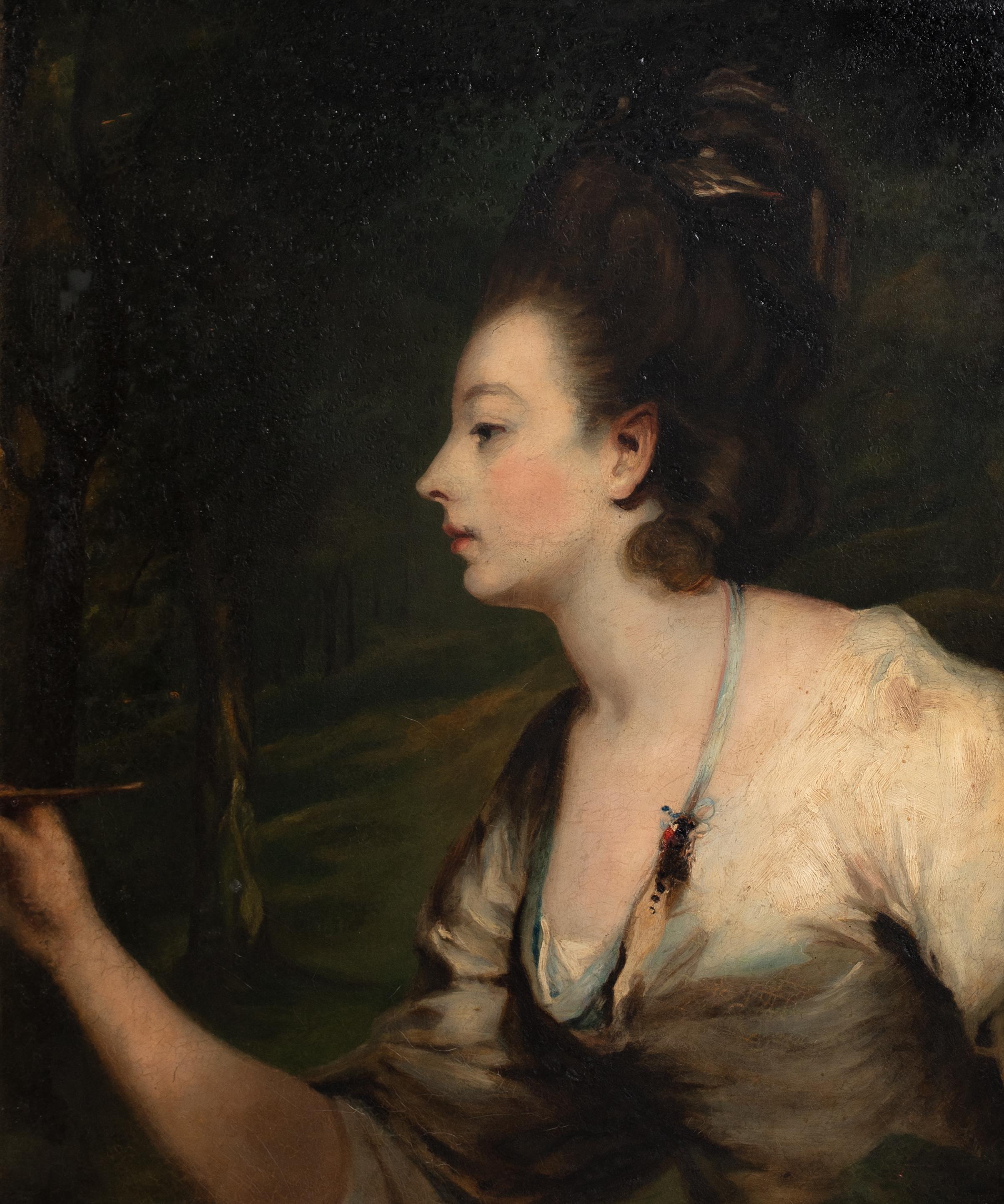Ritratto della signora Joanna Lloyd (nata Leigh, poi Beckford), moglie di Richard Bennett Lloyd del Maryland, USA, XVIII secolo

di Joshua REYNOLDS (1723-1792)

Grande ritratto del XVIII secolo della signora Joanna Lloyd del Maryland, USA, olio su