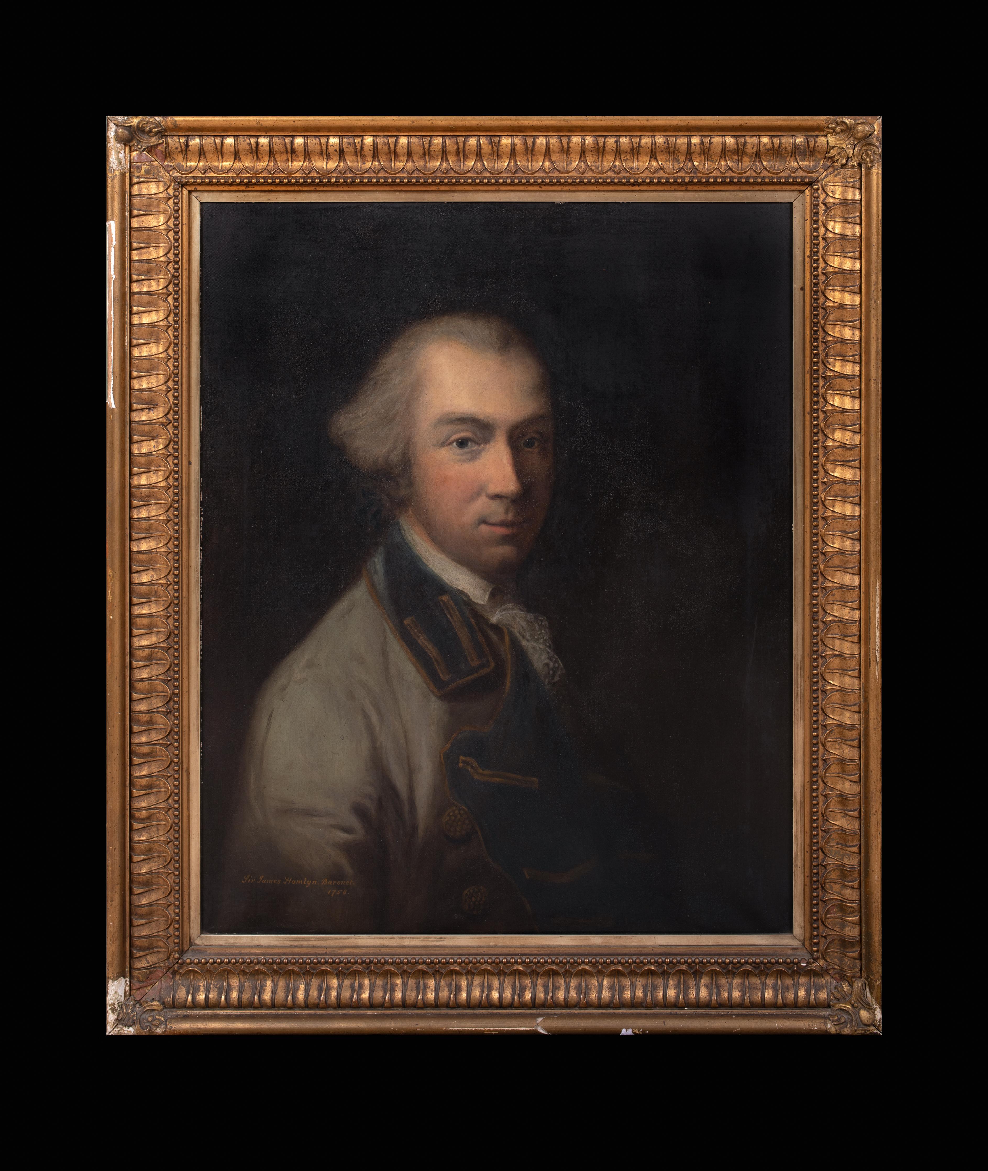 Portrait Of Sir James Hamlyn (1735-1811), MP for Carmarthen, Sheriff of Devon - Painting by Joshua Reynolds