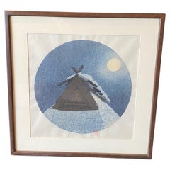 Joshua Rome Signed Limited Ed. Japanese Woodblock Print Tsukiyo Moonlit Night